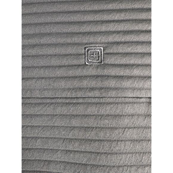 5.11 Tactical Womens Medium Gray Crystal Hybrid Jacket Full Zip Pocket Thumbhole - Picture 11 of 15